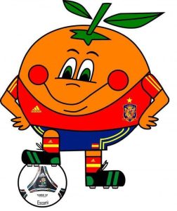 maskot piala dunia spanyol 1982, Naranjito