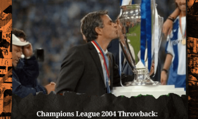 Jose Mourinho saat Porto juara Champions League 2004