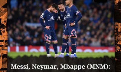 Messi Neymar Mbappe tak akur