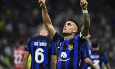 Lautaro Martinez berhasil cetak dua gol bawa Inter Milan menang atas Fiorentina dengan skor akhir 4-0