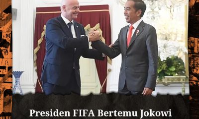 Presiden FIFA bertemu Jokowi