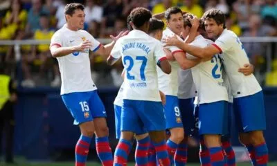 FC Barcelona kala bertamu ke Villareal pada 27 Agustus 2023.