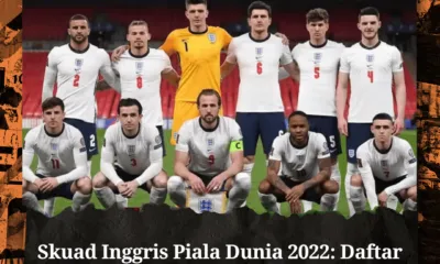 skuad inggris piala dunia 2022