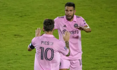 Kombinasi Jordi Alba dan Messi sukses buat gol pertama Inter Miami Kala Lawan FC Dallas di Leagues Cup