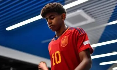 Lamine Yamal kala memperkuat timnas Spanyol U-17