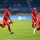 Timnas U-24 kala berlaga di laga awal melawan Kyrgyztan di ajang Asian Games 2023