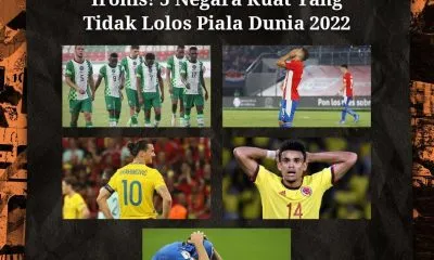 negara yang tidak lolos piala dunia 2022