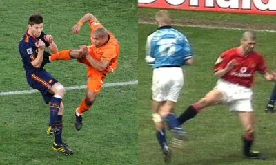 Tekel Terbrutal dalam Sejarah Sepakbola Modern