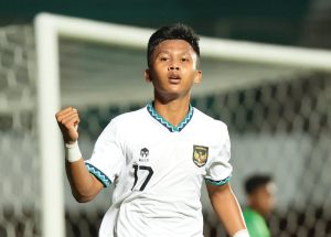 Nabil Asyura setelah cetak gol di piala aff u16
