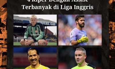 kiper dengan assist terbanyak